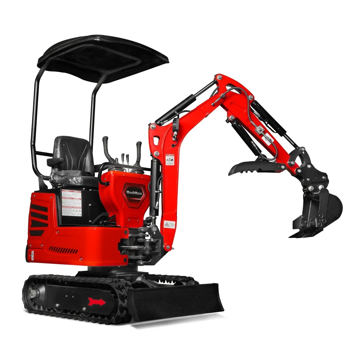 Mini Compact Excavator HONDA GX390 Engine,  65.7" Max. Digging Depth, 1Ton, 2280 LBS Operating Weight,  MEC10