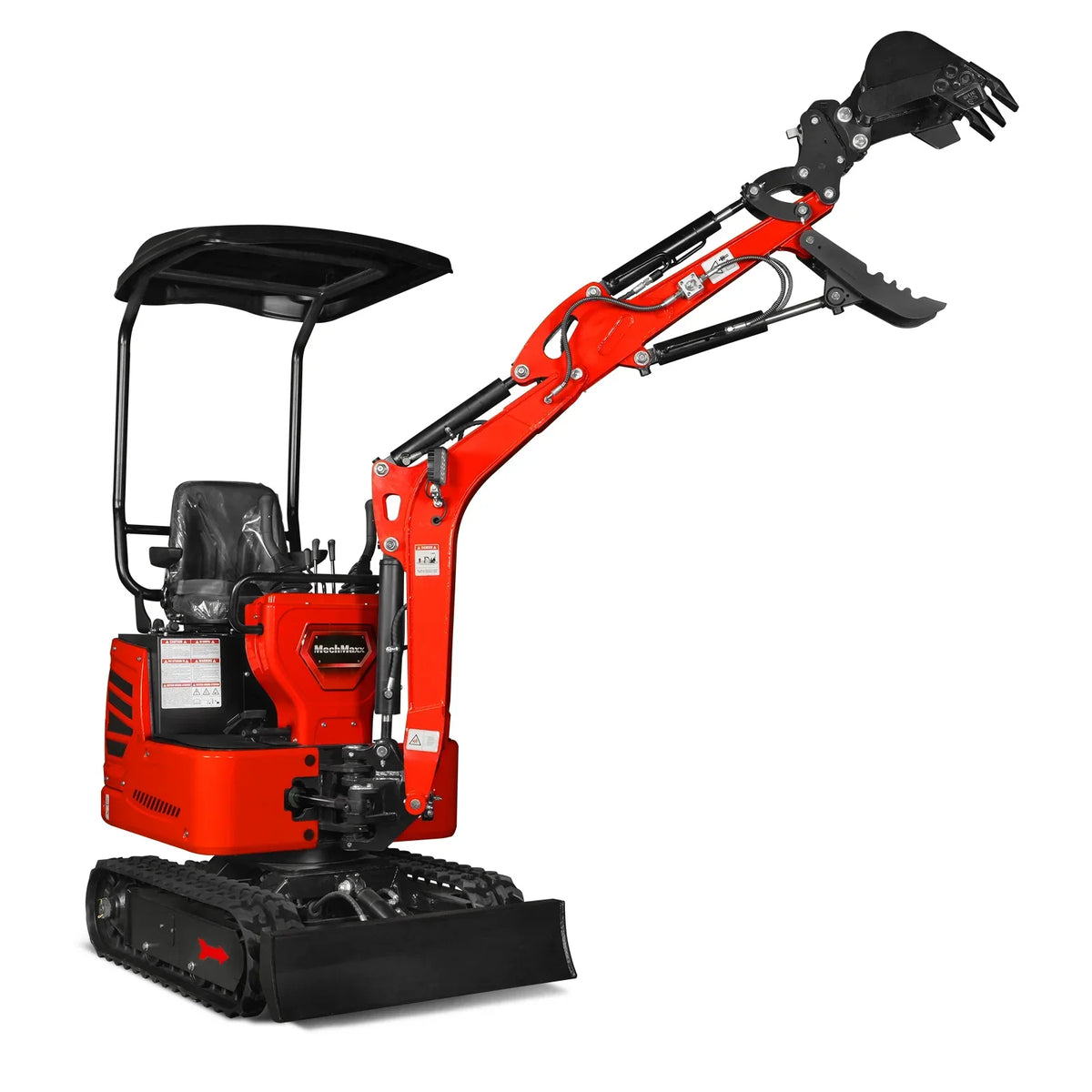Mini Compact Excavator HONDA GX390 Engine,  65.7" Max. Digging Depth, 1Ton, 2280 LBS Operating Weight,  MEC10