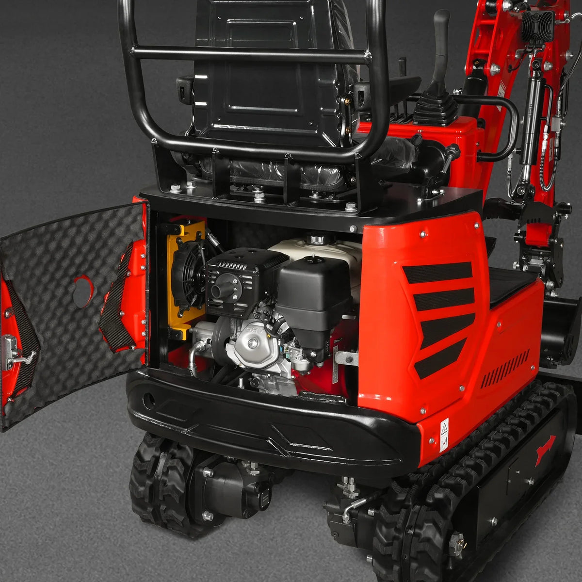 Mini Compact Excavator HONDA GX390 Engine,  65.7" Max. Digging Depth, 1Ton, 2280 LBS Operating Weight,  MEC10