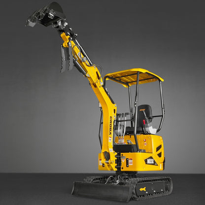 Mini Compact Excavator Kubota D722 Engine,  65.7" Max. Digging Depth, 1.2 Ton, 2700 LBS Operating Weight,  MEC12