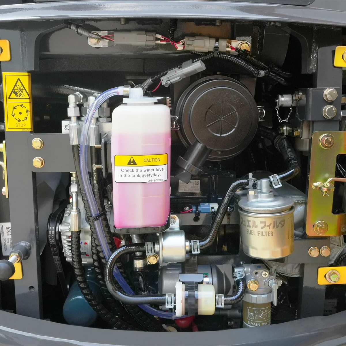 Mini Compact Excavator Kubota D902 Engine,  95" Max. Digging Depth, 1.7 Ton, 4190 LBS Operating Weight,  MEC17PRO