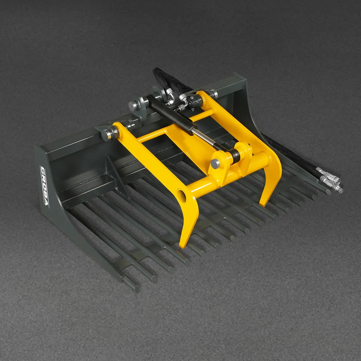 20'' Width Mini Skid Steer Rock Grapple Bucket