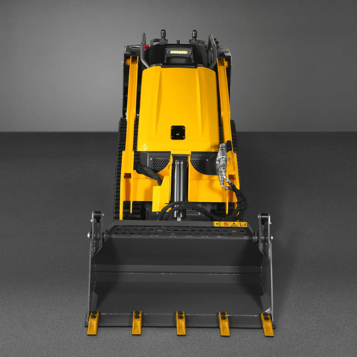 Mini Skid Steer Stand On Compact Track Loader ( 4 in 1 bucket included ) with 25HP KUBOTA D1105 Diesel Engine,  Common Industry Interface (CII),  CROBA  STL1000