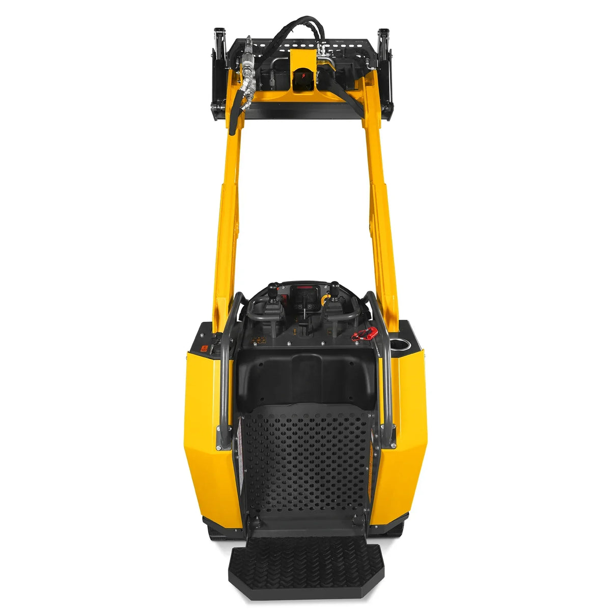 Mini Skid Steer Stand On Compact Track Loader ( 4 in 1 bucket included ) with 25HP KUBOTA D1105 Diesel Engine,  Common Industry Interface (CII),  CROBA  STL1000