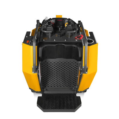 Mini Skid Steer Stand On Compact Track Loader ( 4 in 1 bucket included ) with 25HP KUBOTA D1105 Diesel Engine,  Common Industry Interface (CII),  CROBA  STL1000