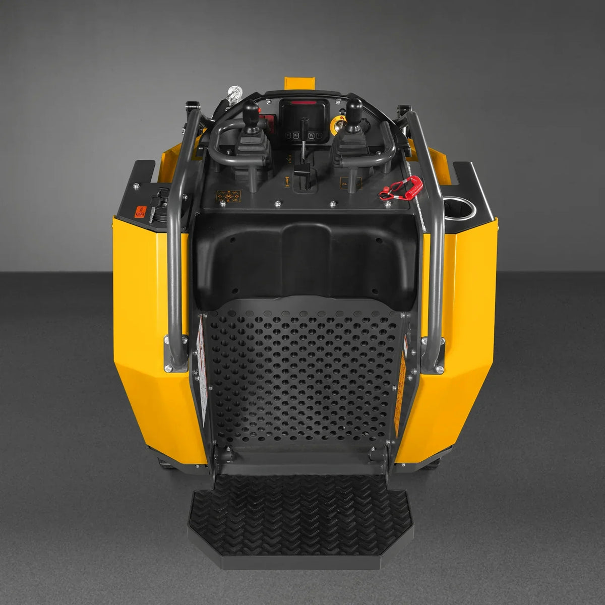 Mini Skid Steer Stand On Compact Track Loader ( 4 in 1 bucket included ) with 25HP KUBOTA D1105 Diesel Engine,  Common Industry Interface (CII),  CROBA  STL1000