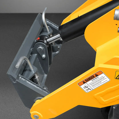 Mini Skid Steer Stand On Compact Track Loader ( 4 in 1 bucket included ) with 25HP KUBOTA D1105 Diesel Engine,  Common Industry Interface (CII),  CROBA  STL1000