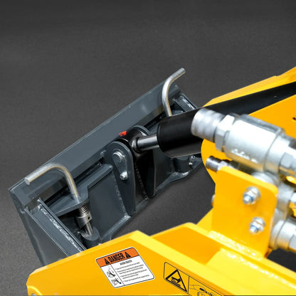 Mini Skid Steer Stand On Compact Track Loader ( 4 in 1 bucket included ) with 25HP KUBOTA D1105 Diesel Engine,  Common Industry Interface (CII),  CROBA  STL1000
