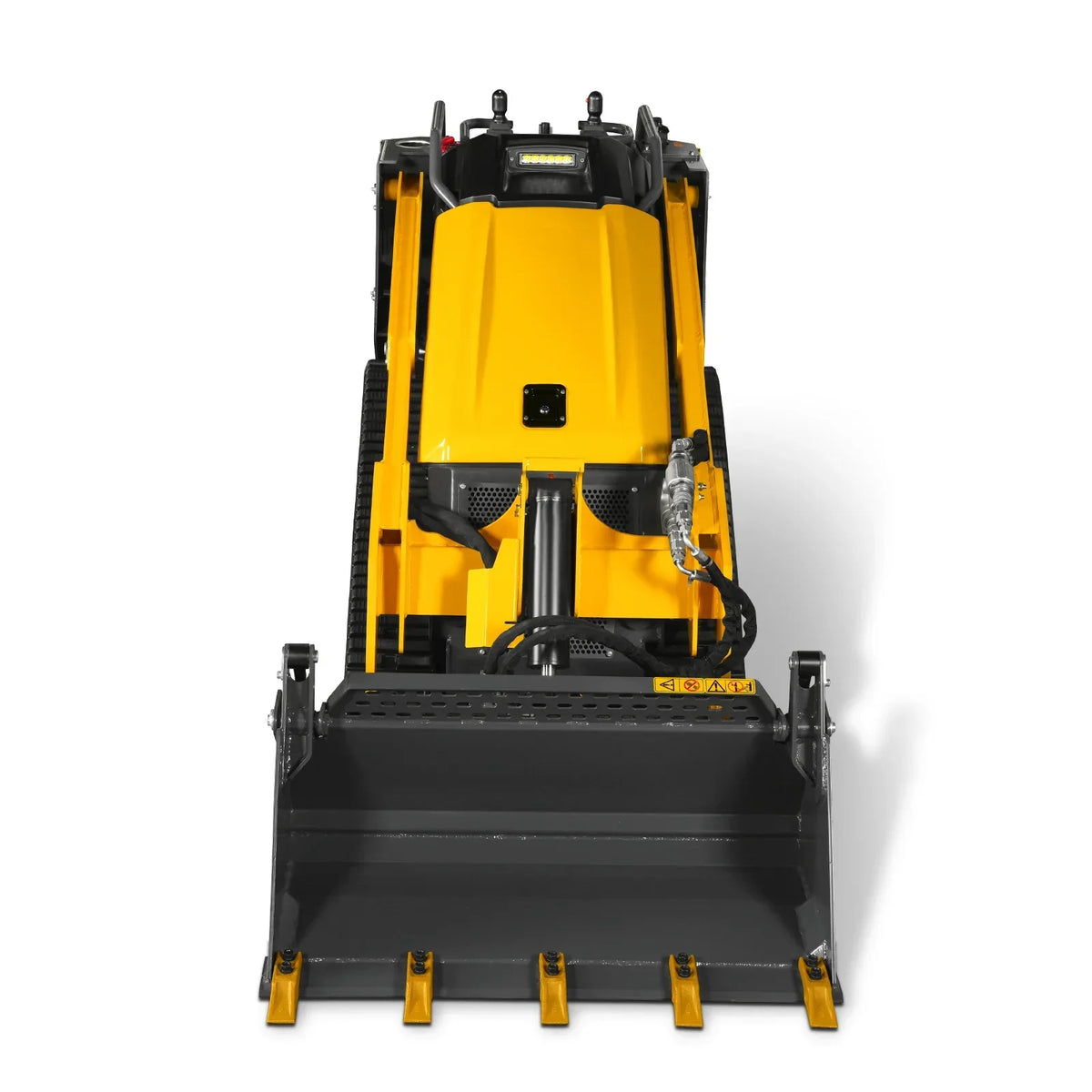 Mini Skid Steer Stand On Compact Track Loader ( 4 in 1 bucket included ) with 25HP KUBOTA D1105 Diesel Engine,  Common Industry Interface (CII),  CROBA  STL1000