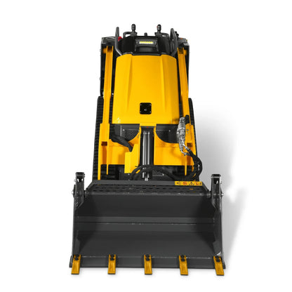 Mini Skid Steer Stand On Compact Track Loader ( 4 in 1 bucket included ) with 25HP KUBOTA D1105 Diesel Engine,  Common Industry Interface (CII),  CROBA  STL1000