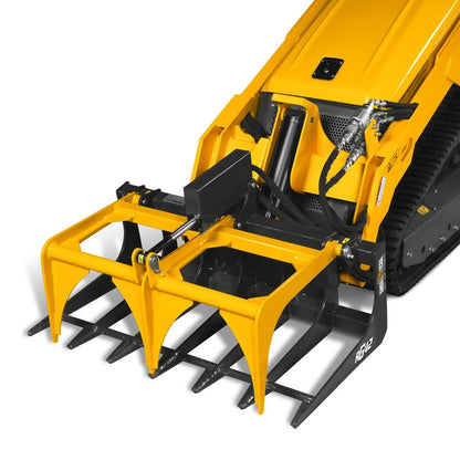 42" Mini Skid Steer Skeleton Grapple Attachment,   24" Arm Opening,  2000 lb Weight Capacity