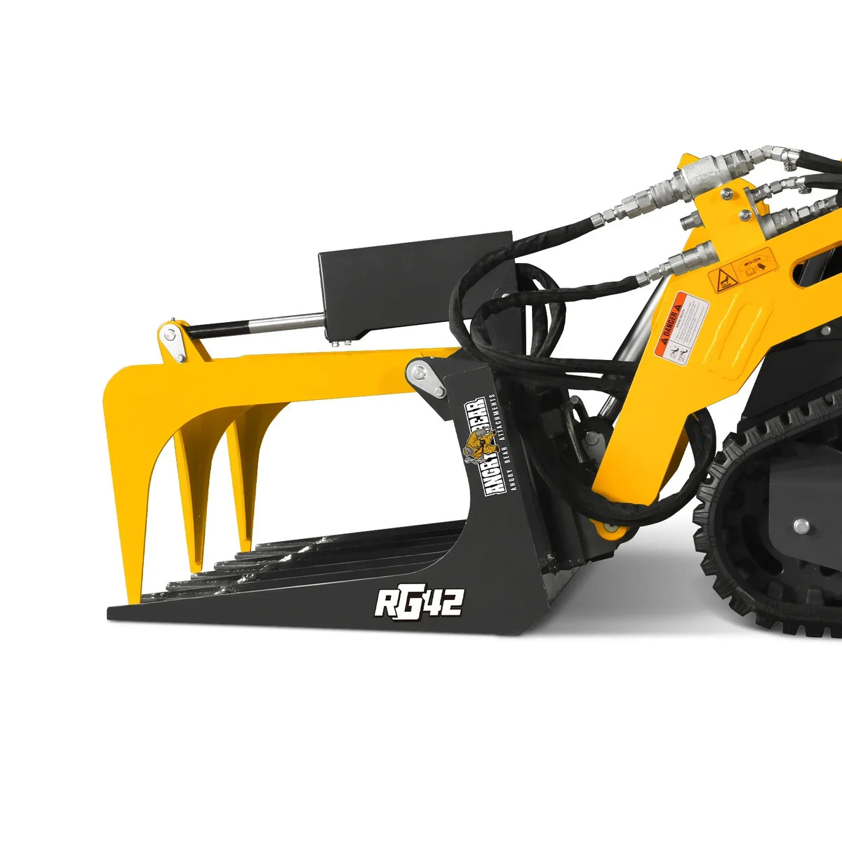42" Mini Skid Steer Skeleton Grapple Attachment,   24" Arm Opening,  2000 lb Weight Capacity