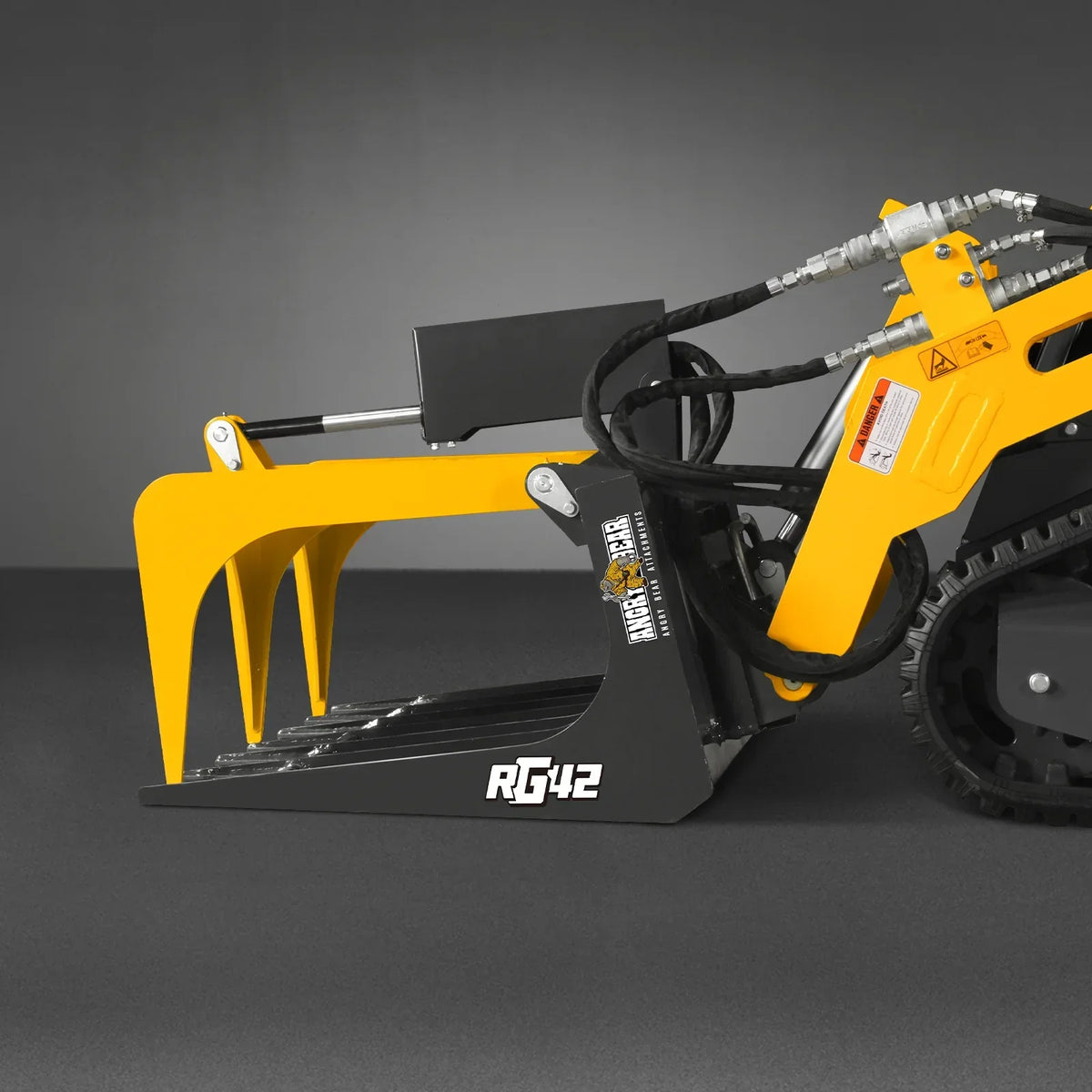42" Mini Skid Steer Skeleton Grapple Attachment,   24" Arm Opening,  2000 lb Weight Capacity