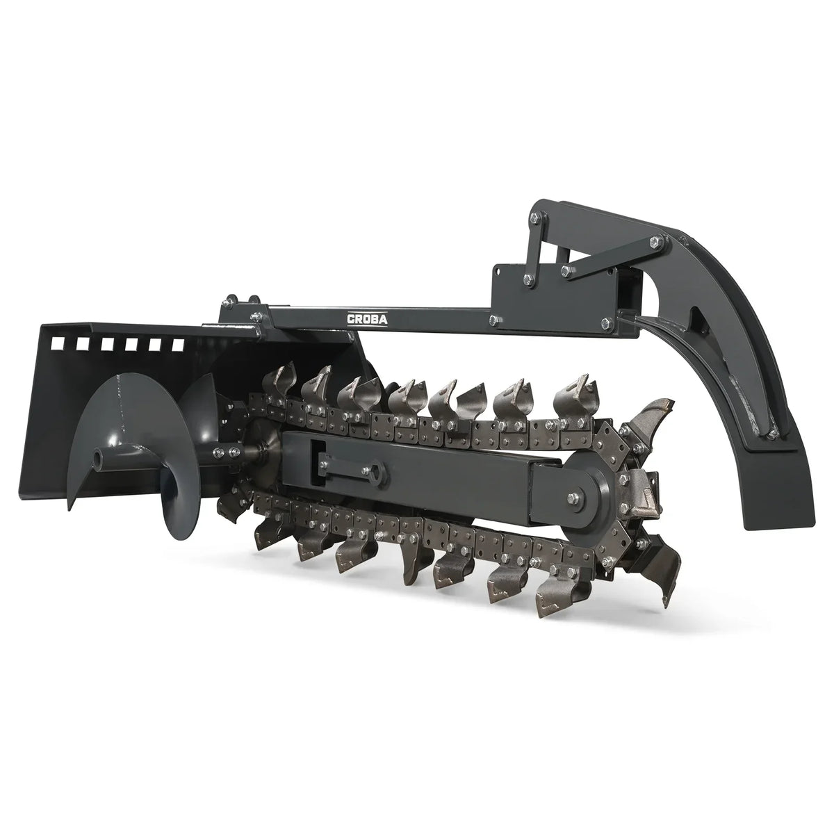 20'' Cutting Depth Mini Skid Steer Trencher