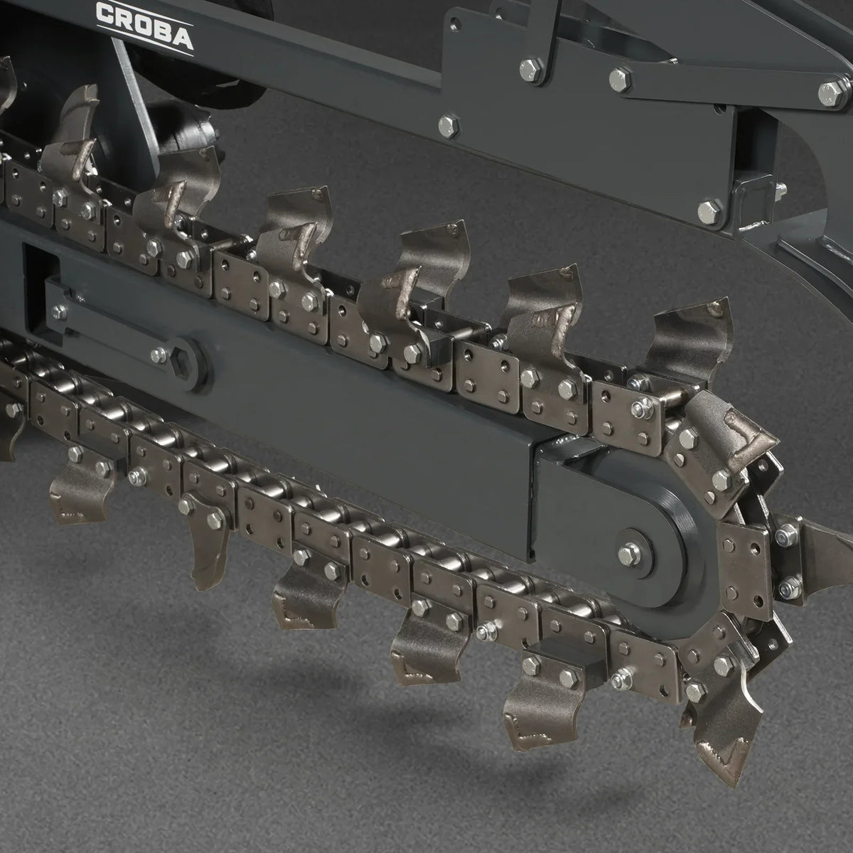 20'' Cutting Depth Mini Skid Steer Trencher