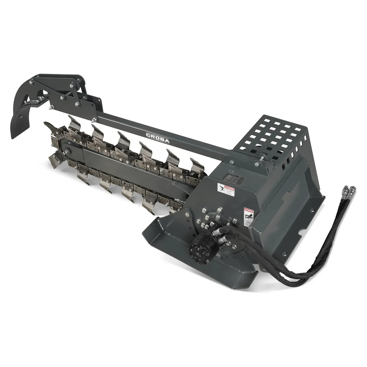 20'' Cutting Depth Mini Skid Steer Trencher