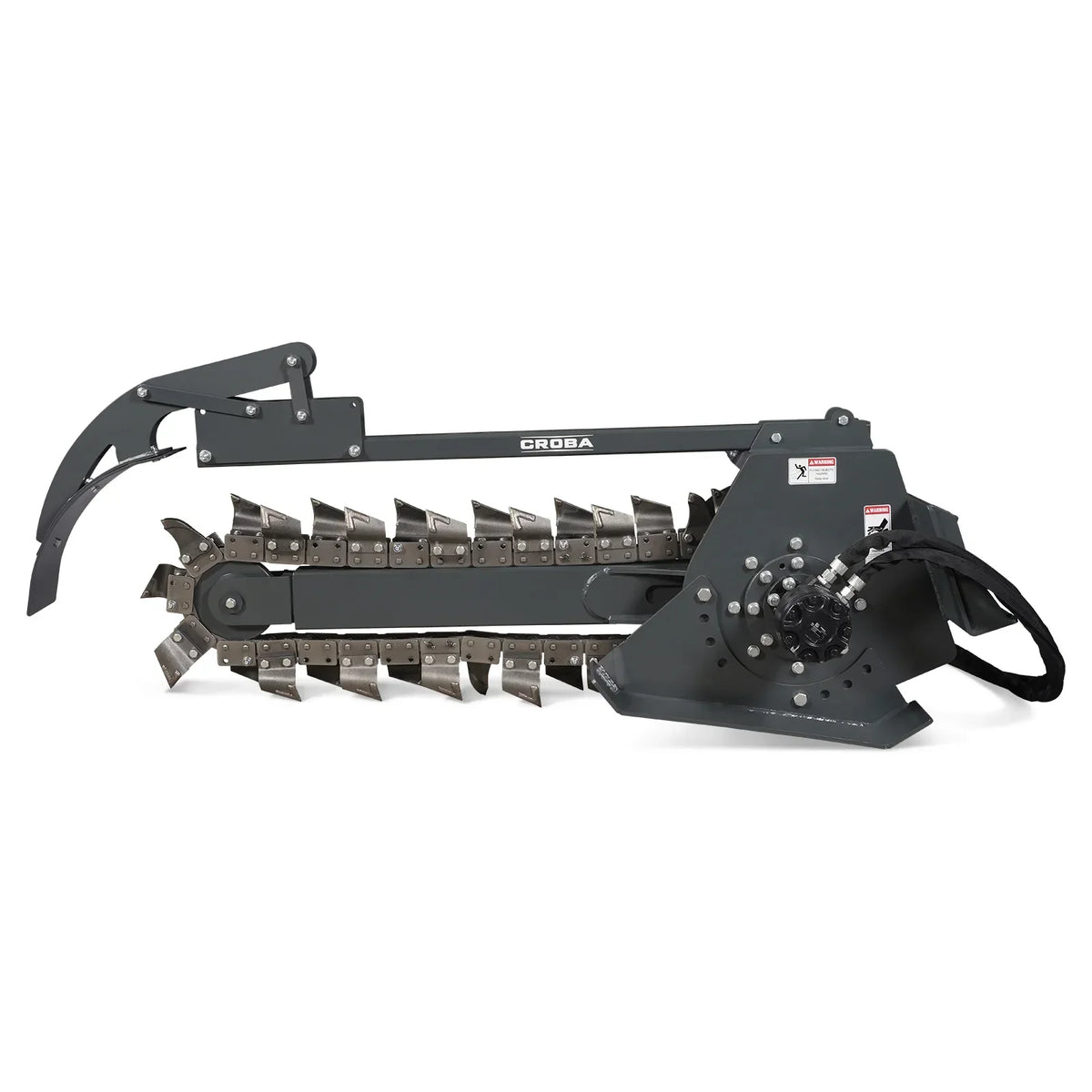 20'' Cutting Depth Mini Skid Steer Trencher