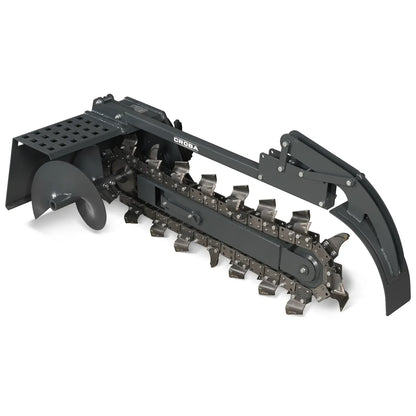 20'' Cutting Depth Mini Skid Steer Trencher