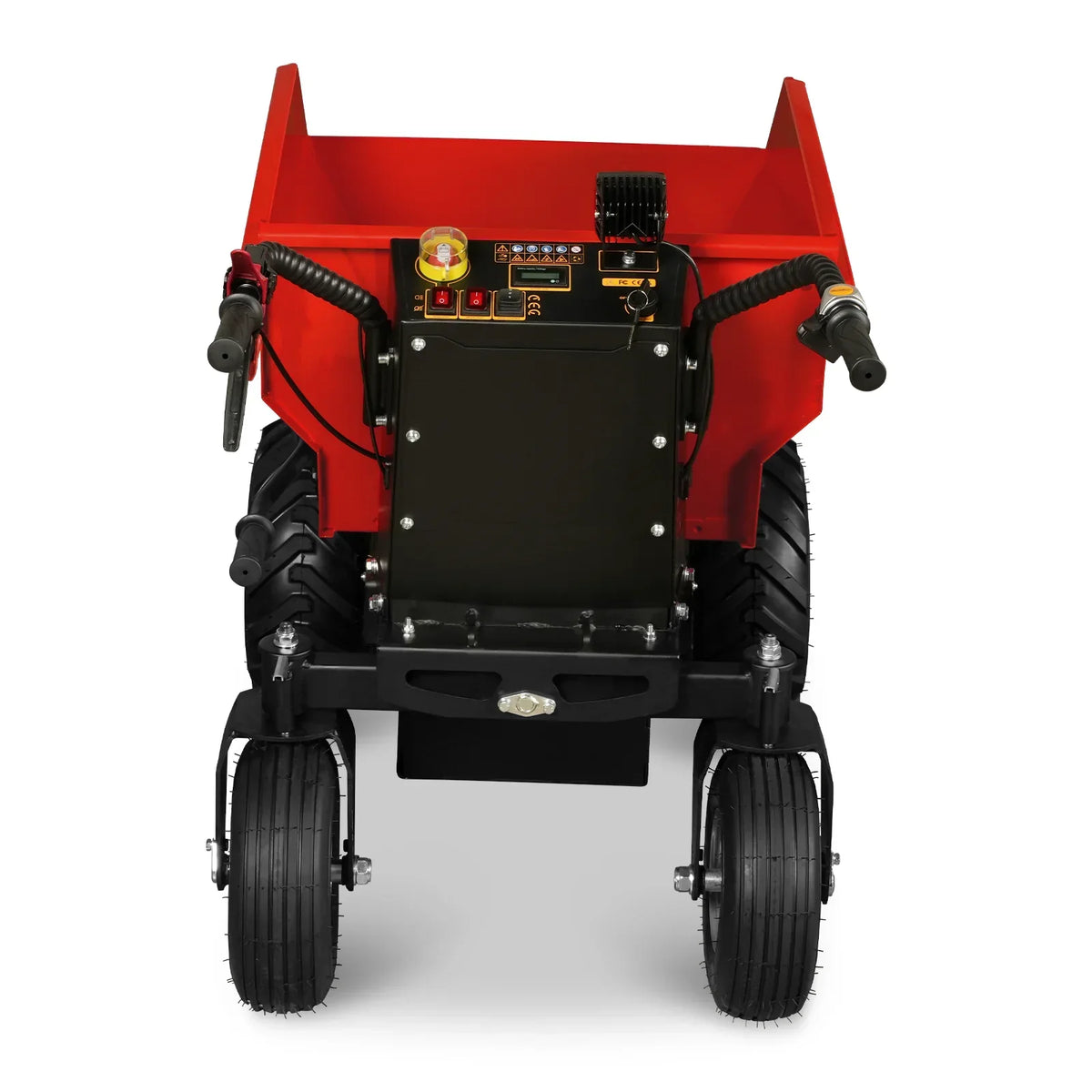 MechMaxx 1100Lbs Loading Battery Powered Barrow Electric Mini Dumper for Sale,  1000W 48V Brushless DC Motor,  E50