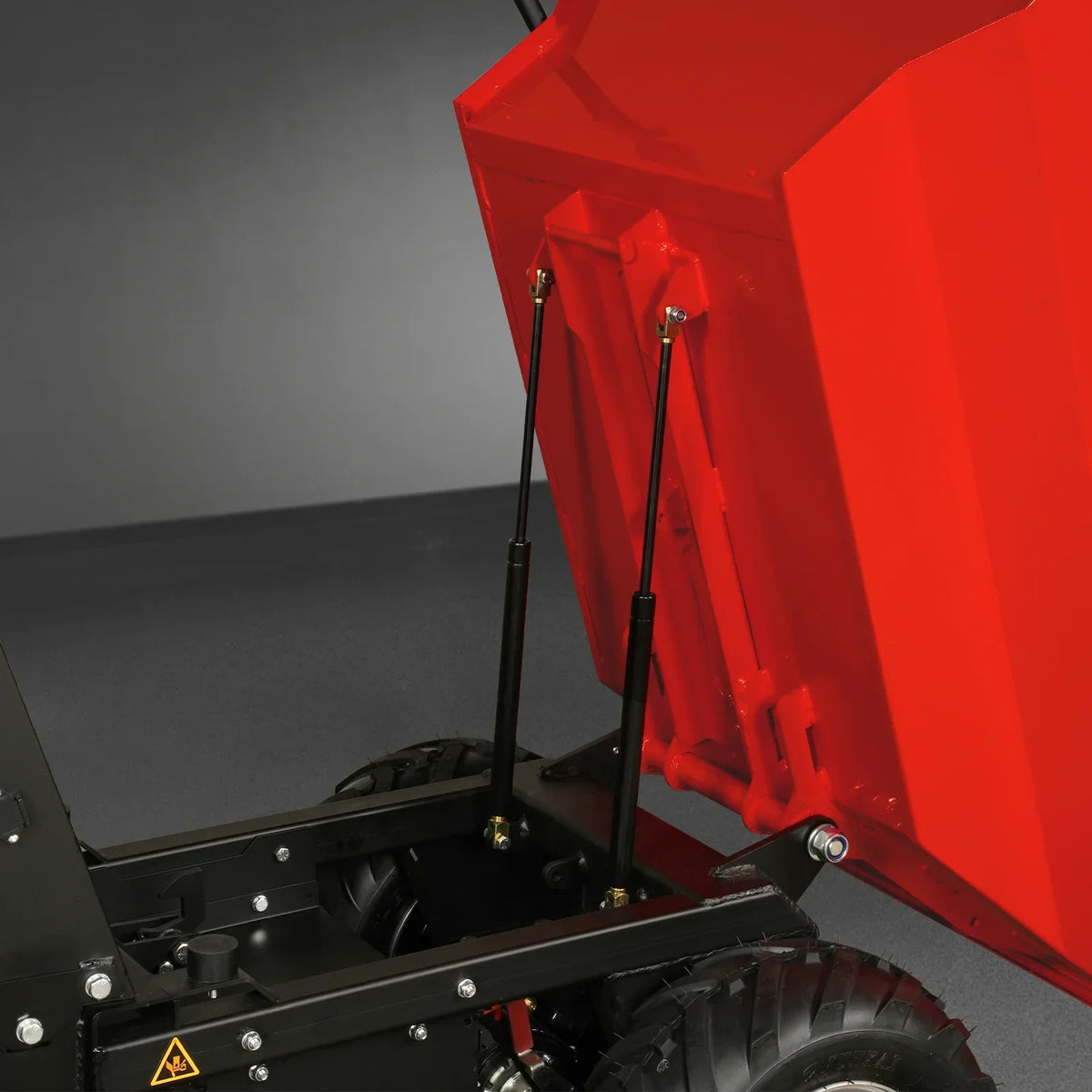 MechMaxx 1100Lbs Loading Battery Powered Barrow Electric Mini Dumper for Sale,  1000W 48V Brushless DC Motor,  E50