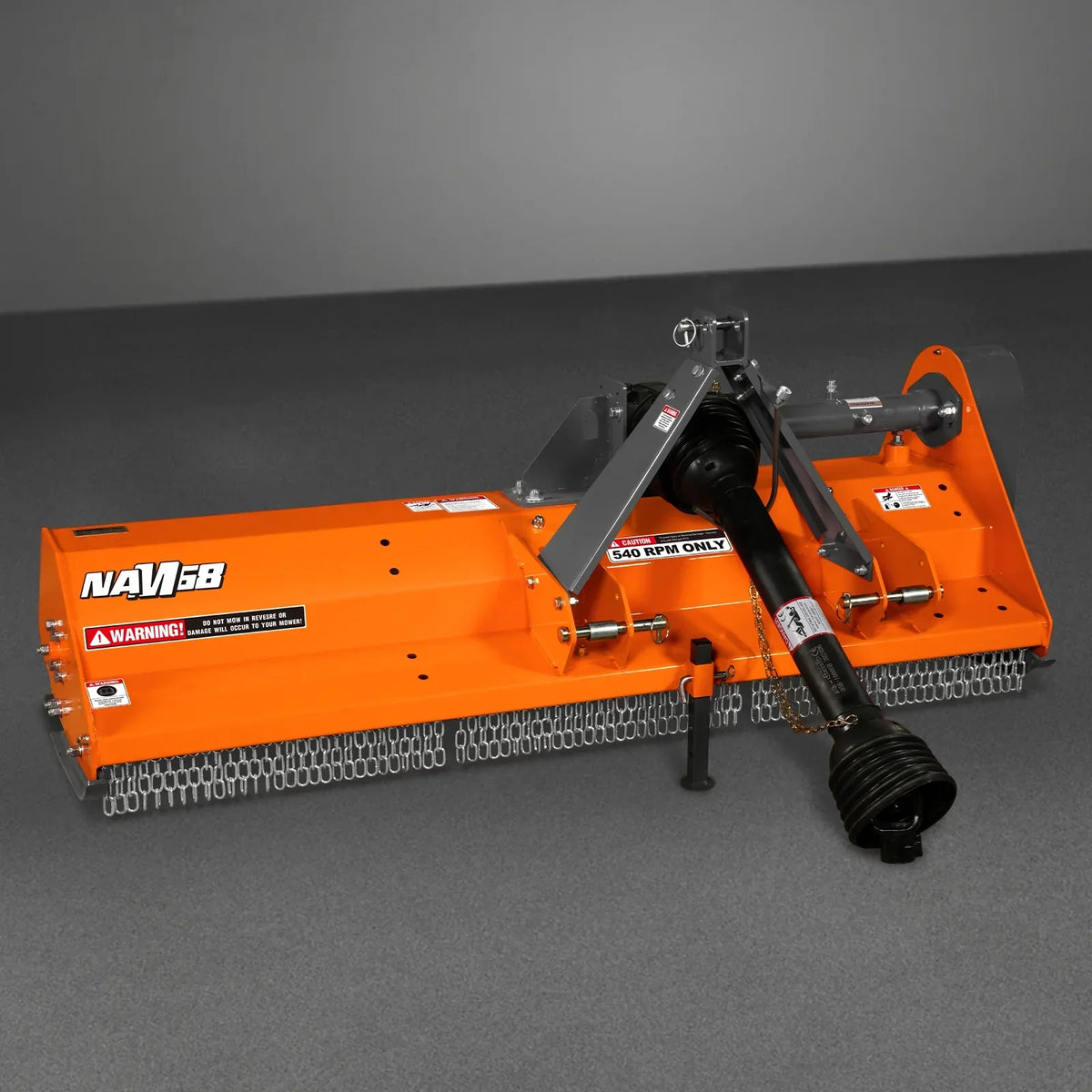 68'' PTO Driven Flail Mower 3 Point 30-60hp ,  NAM68