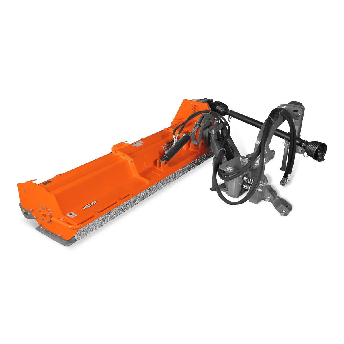100" Heavy Duty 3 Point Offset Ditch Bank Verge Flail Mower Italy CMR Gearbox, 80-120HP, PTO Driven, VBM100