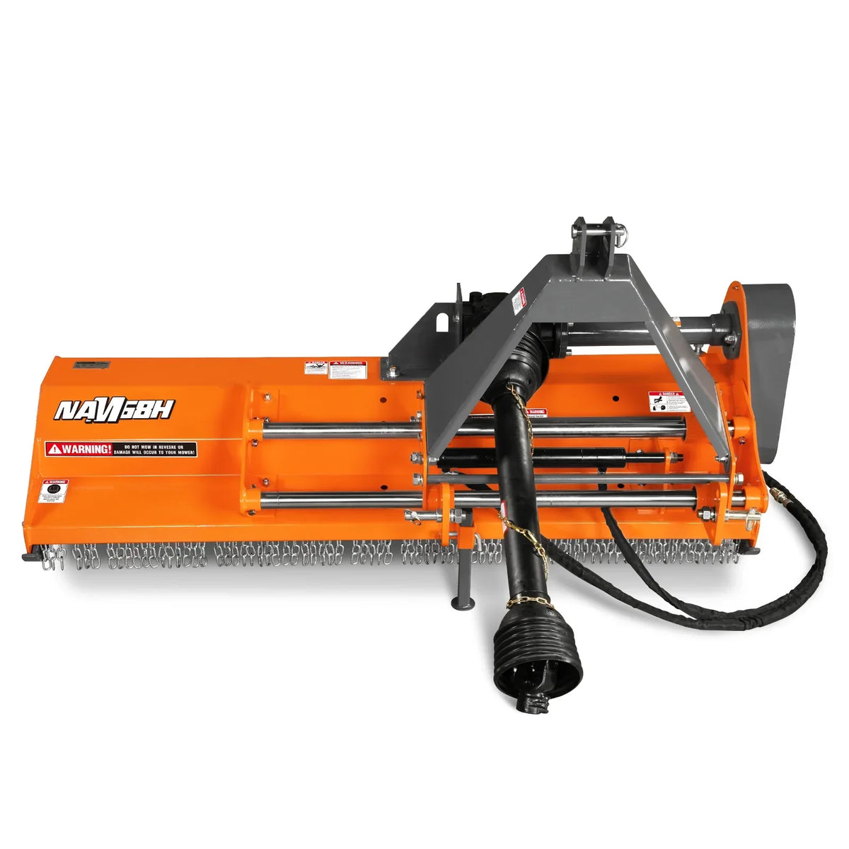 68" PTO Flail Mower with Hydraulic Side Shift 3 Point 30-60hp ,  NAM68H