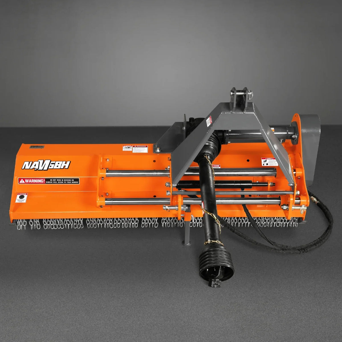 68" PTO Flail Mower with Hydraulic Side Shift 3 Point 30-60hp ,  NAM68H
