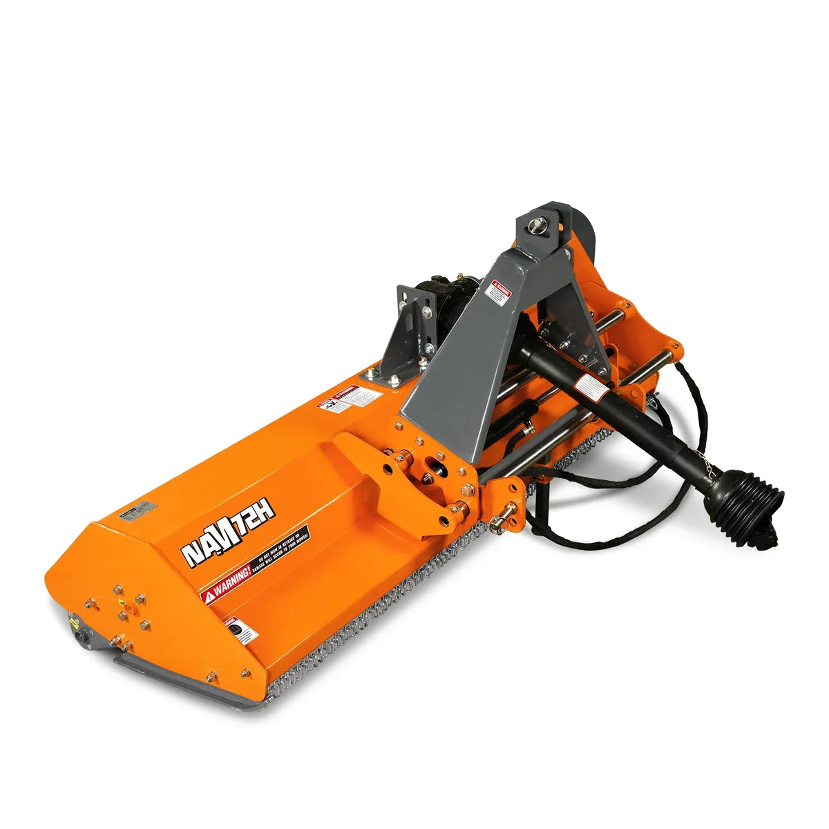 72" PTO Flail Mower with Hydraulic Side Shift 3 Point 45-85hp ,  NAM72H