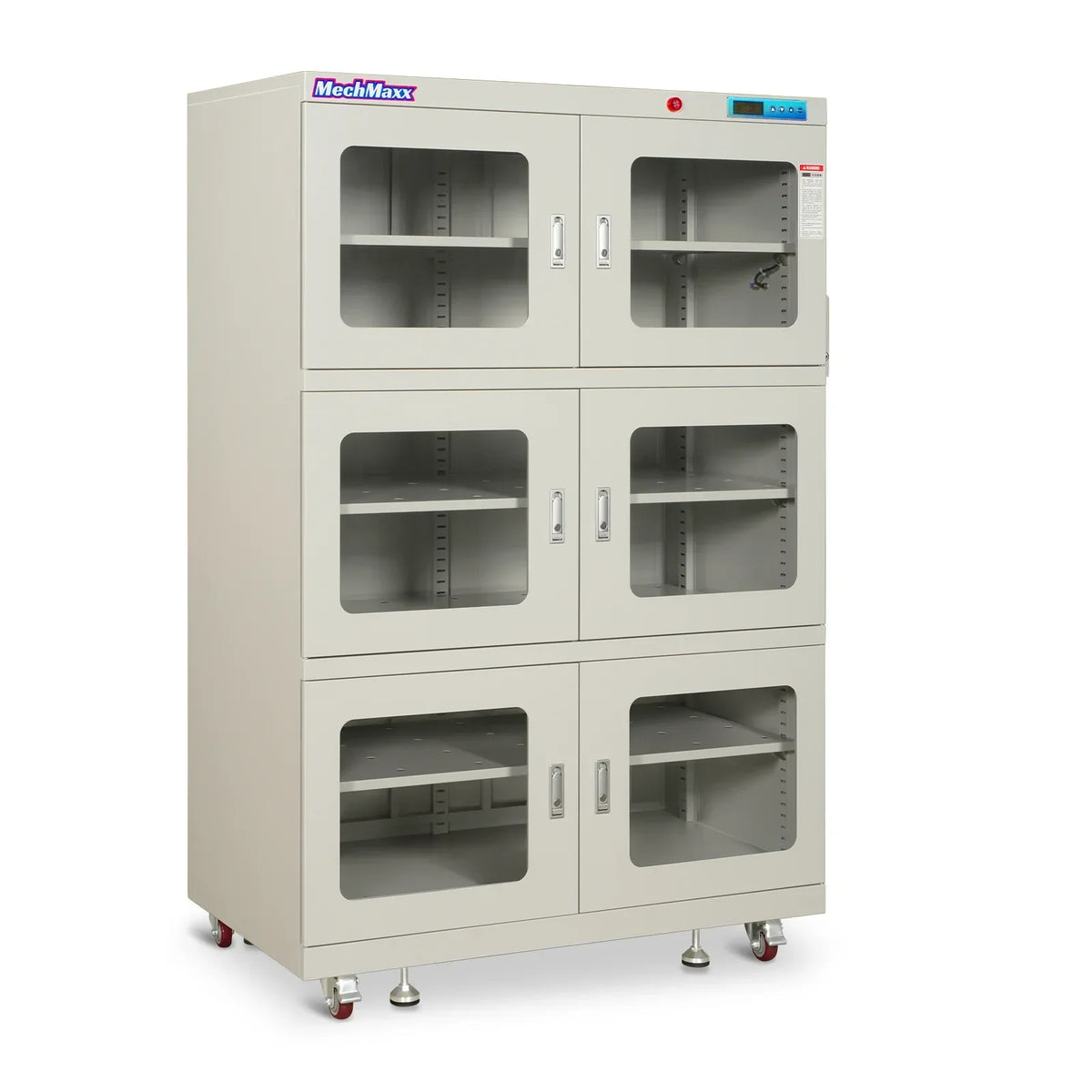 1-60% RH Nitrogen Dry Cabinet 1430L ESD Desiccator Cabinet Low Humidity Storage,  White,  NC1430BW-6