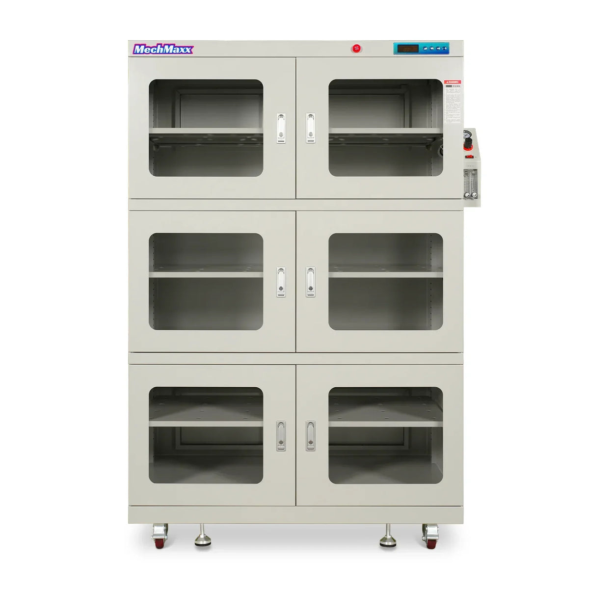 1-60% RH Nitrogen Dry Cabinet 1430L ESD Desiccator Cabinet Low Humidity Storage,  White,  NC1430BW-6