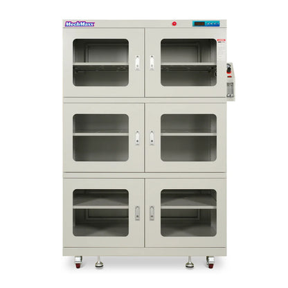 1-60% RH Nitrogen Dry Cabinet 1430L ESD Desiccator Cabinet Low Humidity Storage,  White,  NC1430BW-6