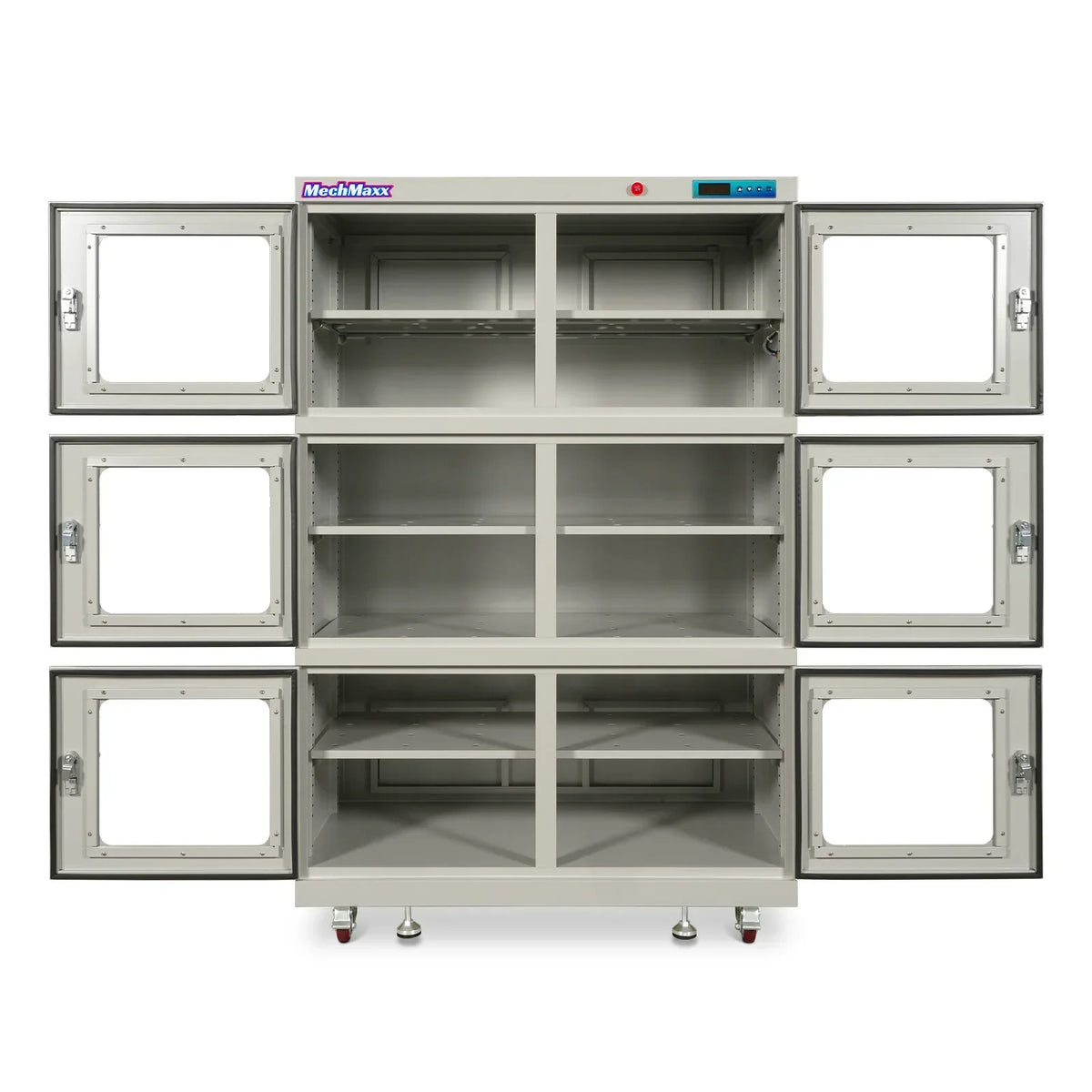 1-60% RH Nitrogen Dry Cabinet 1430L ESD Desiccator Cabinet Low Humidity Storage,  White,  NC1430BW-6
