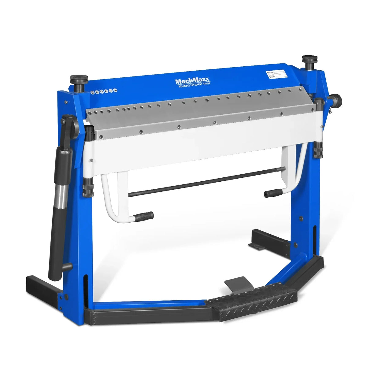 50-Inch Foot Clamp Pan and Box Brake, Light Duty Sheet Metal Folding Machine, 0–135° Bending Angle, 1.9" Clamping Lift, 2" Box Depth PBA5014