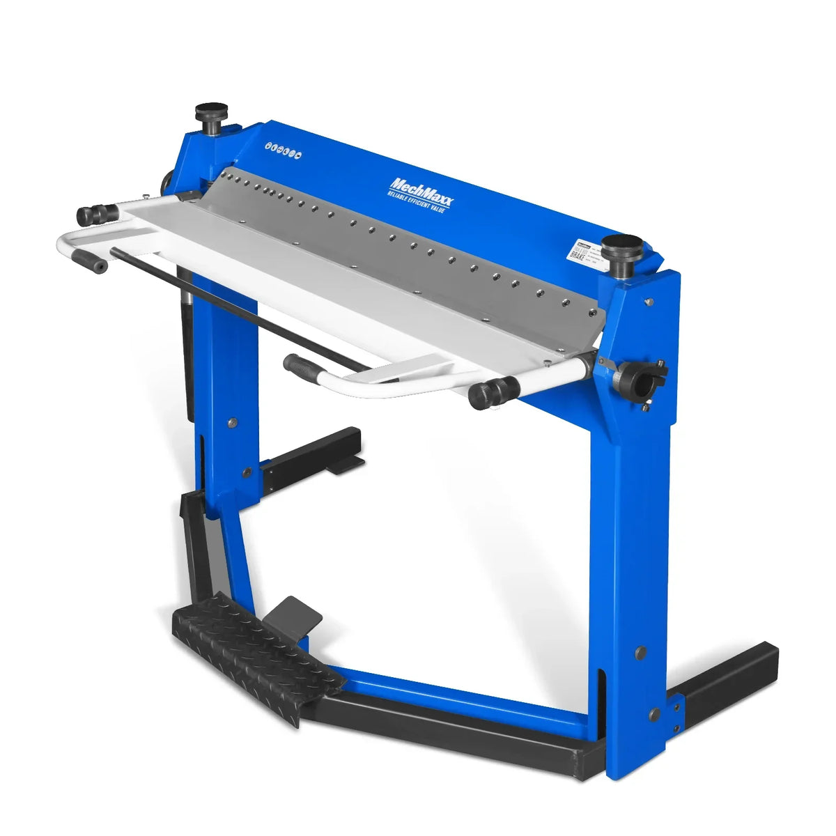 50-Inch Foot Clamp Pan and Box Brake, Light Duty Sheet Metal Folding Machine, 0–135° Bending Angle, 1.9" Clamping Lift, 2" Box Depth PBA5014