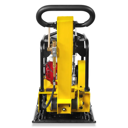 Honda GX160 Reversible Plate Compactor with Wheel Kit and Extension Plates, 5625 lb Centrifugal Force, PC150H