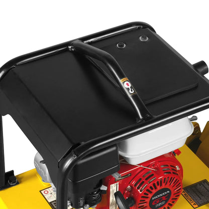 Honda GX160 Reversible Plate Compactor with Wheel Kit and Extension Plates, 5625 lb Centrifugal Force, PC150H