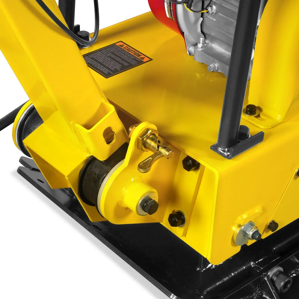 Honda GX160 Reversible Plate Compactor with Wheel Kit and Extension Plates, 5625 lb Centrifugal Force, PC150H