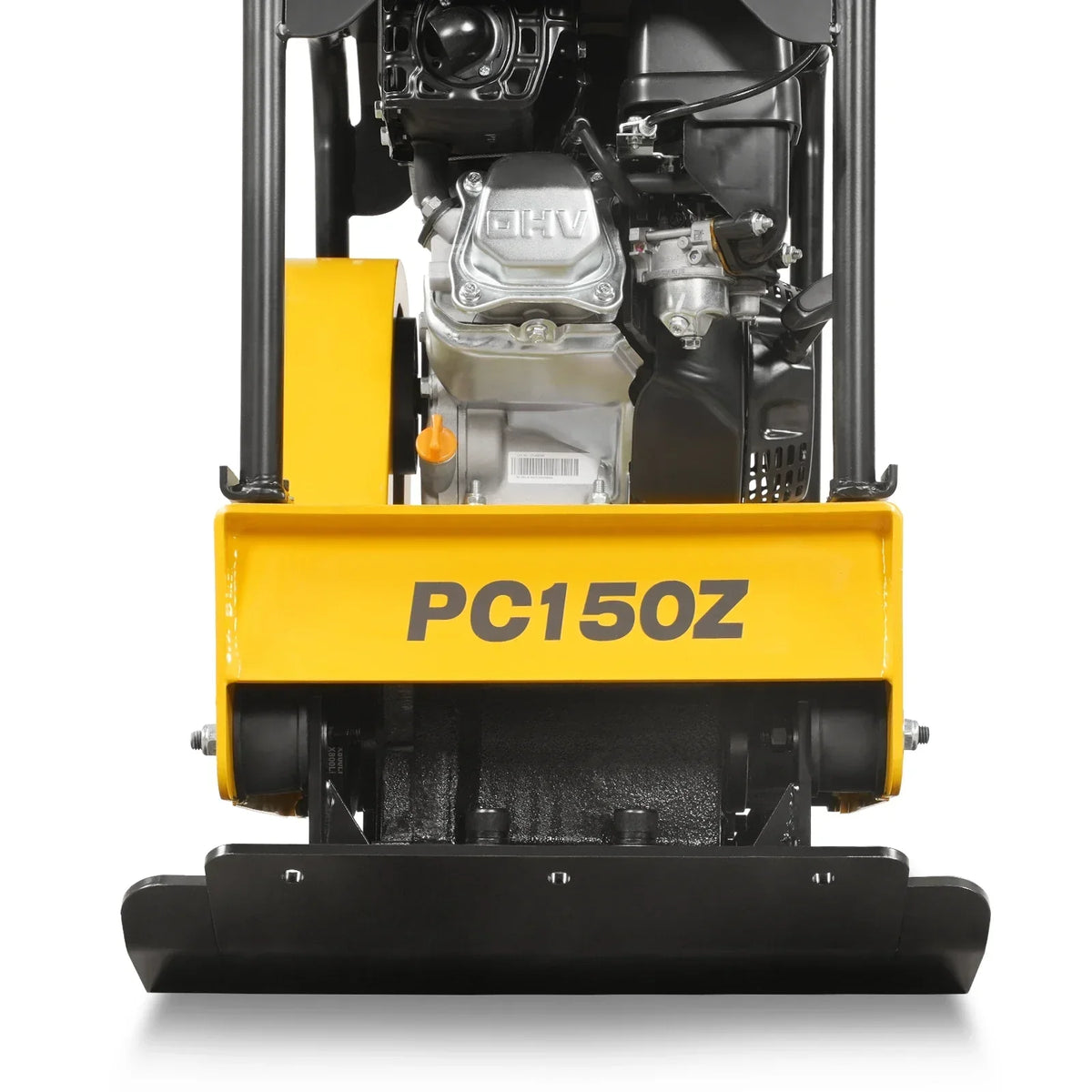 5.8 HP Reversible Plate Compactor with Wheel Kit and Extension Plates, 5625 lb Centrifugal Force, PC150Z