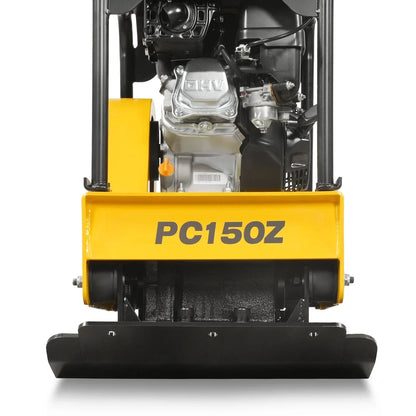 5.8 HP Reversible Plate Compactor with Wheel Kit and Extension Plates, 5625 lb Centrifugal Force, PC150Z