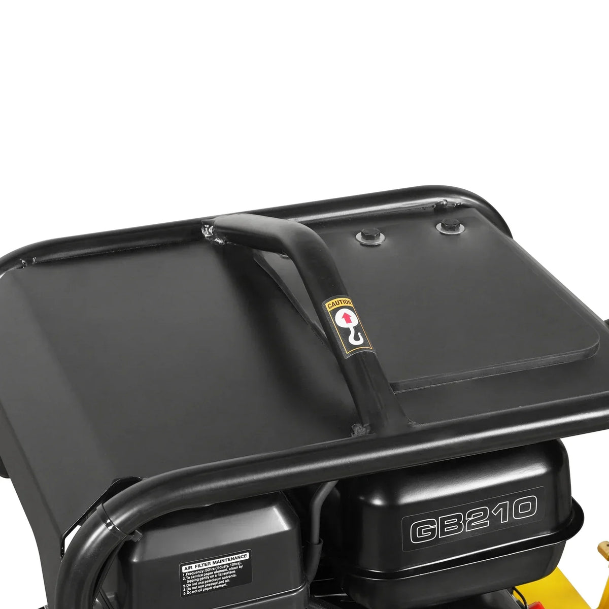 5.8 HP Reversible Plate Compactor with Wheel Kit and Extension Plates, 5625 lb Centrifugal Force, PC150Z