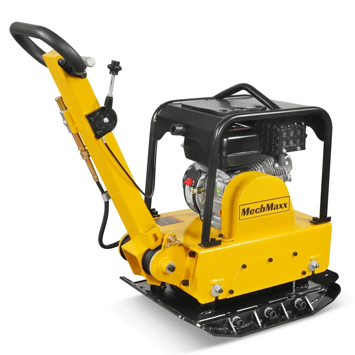 5.8 HP Reversible Plate Compactor with Wheel Kit and Extension Plates, 5625 lb Centrifugal Force, PC150Z