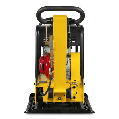 Honda GX270 Reversible Plate Compactor with Wheel Kit and Extension Plates, 6750 lb Centrifugal Force, PC180H