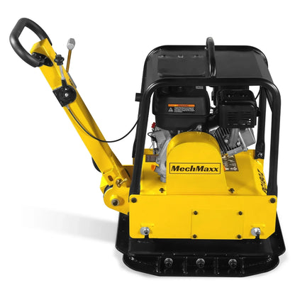 9 HP Reversible Plate Compactor with Wheel Kit and Extension Plates, 6750 lb Centrifugal Force, PC180Z