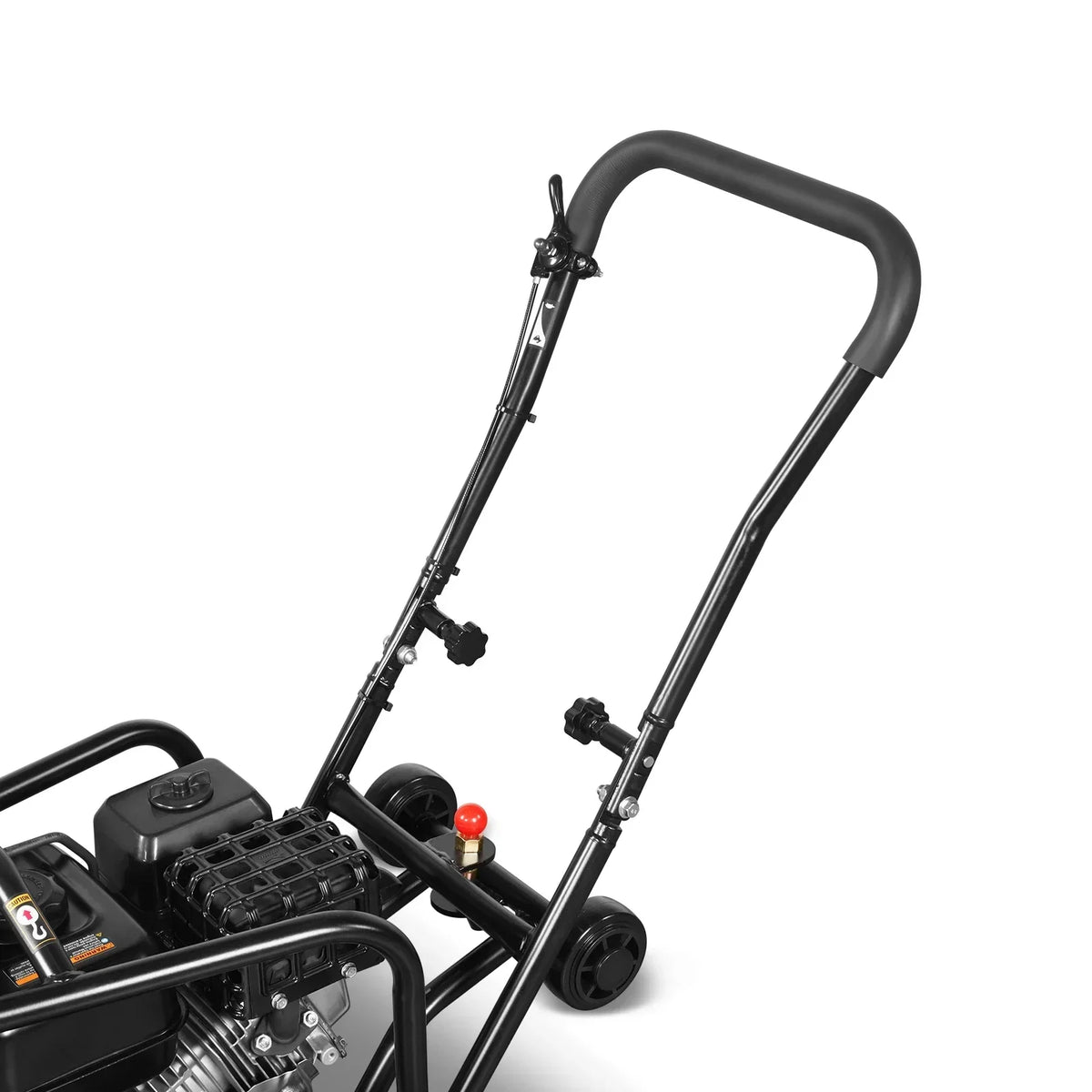 5.8 HP Vibratory Plate Compactor with Wheel Kit, 3150 lb Centrifugal Force for Soil, Gravel, Asphalt and Paver Base, PC80Z