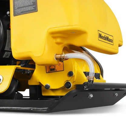 5.8 HP Vibratory Plate Compactor with Wheel Kit, 3150 lb Centrifugal Force for Soil, Gravel, Asphalt and Paver Base, PC80Z