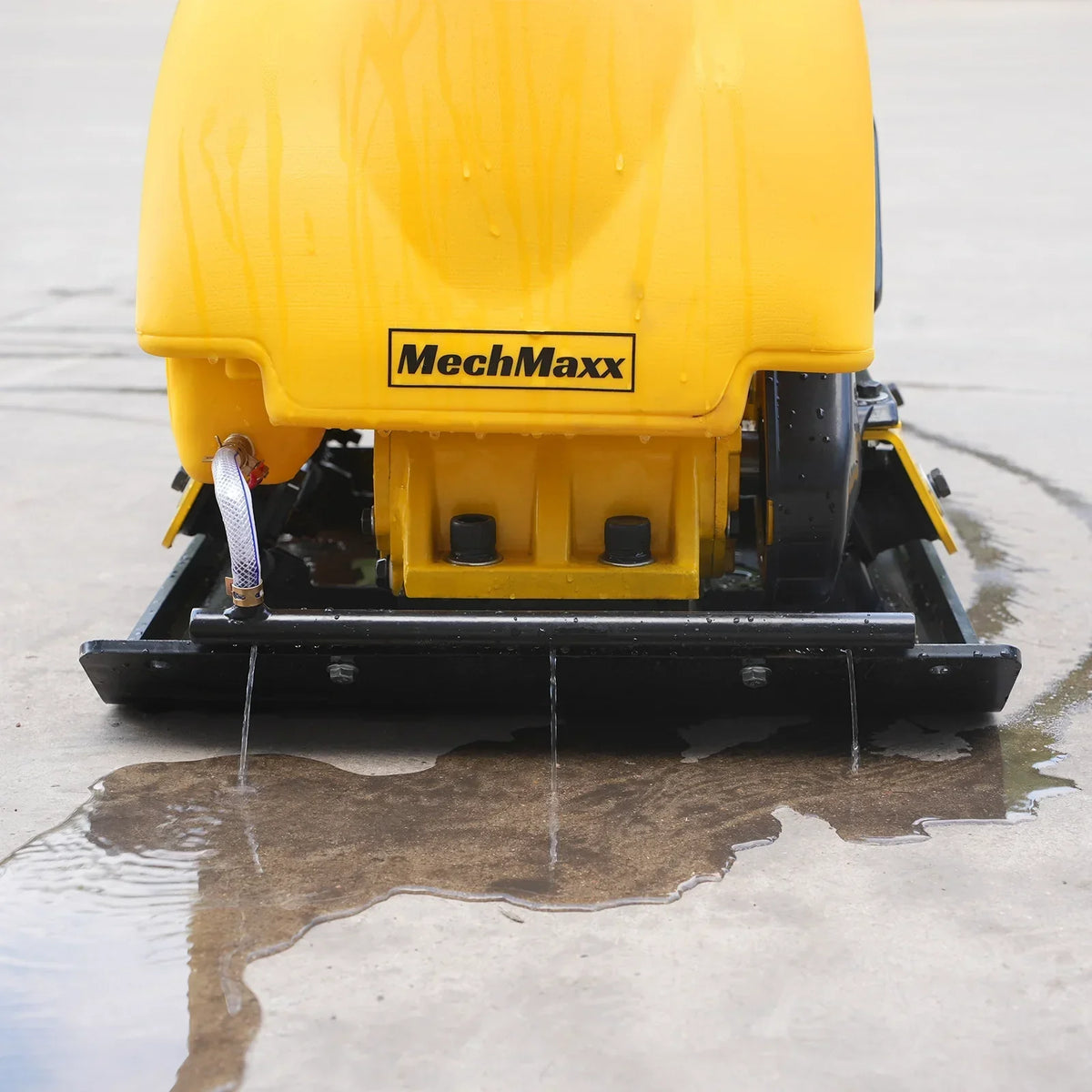 5.8 HP Vibratory Plate Compactor with Wheel Kit, 3150 lb Centrifugal Force for Soil, Gravel, Asphalt and Paver Base, PC80Z