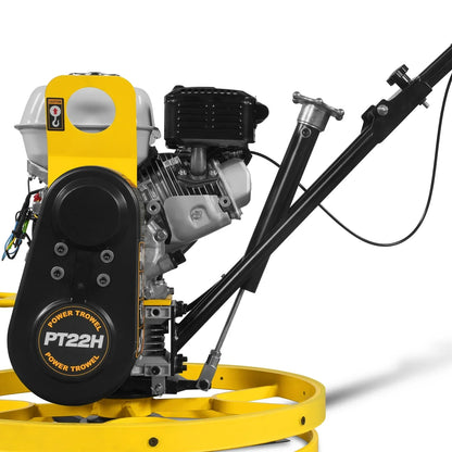 Honda GX160 23 in Walk-Behind Concrete Power Trowel with Blades and Float Pan, PT22H