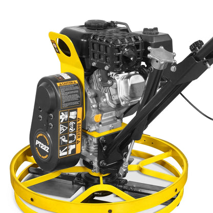 5.8 HP 23 in Walk-Behind Concrete Power Trowel with Blades and Float Pan, PT22Z