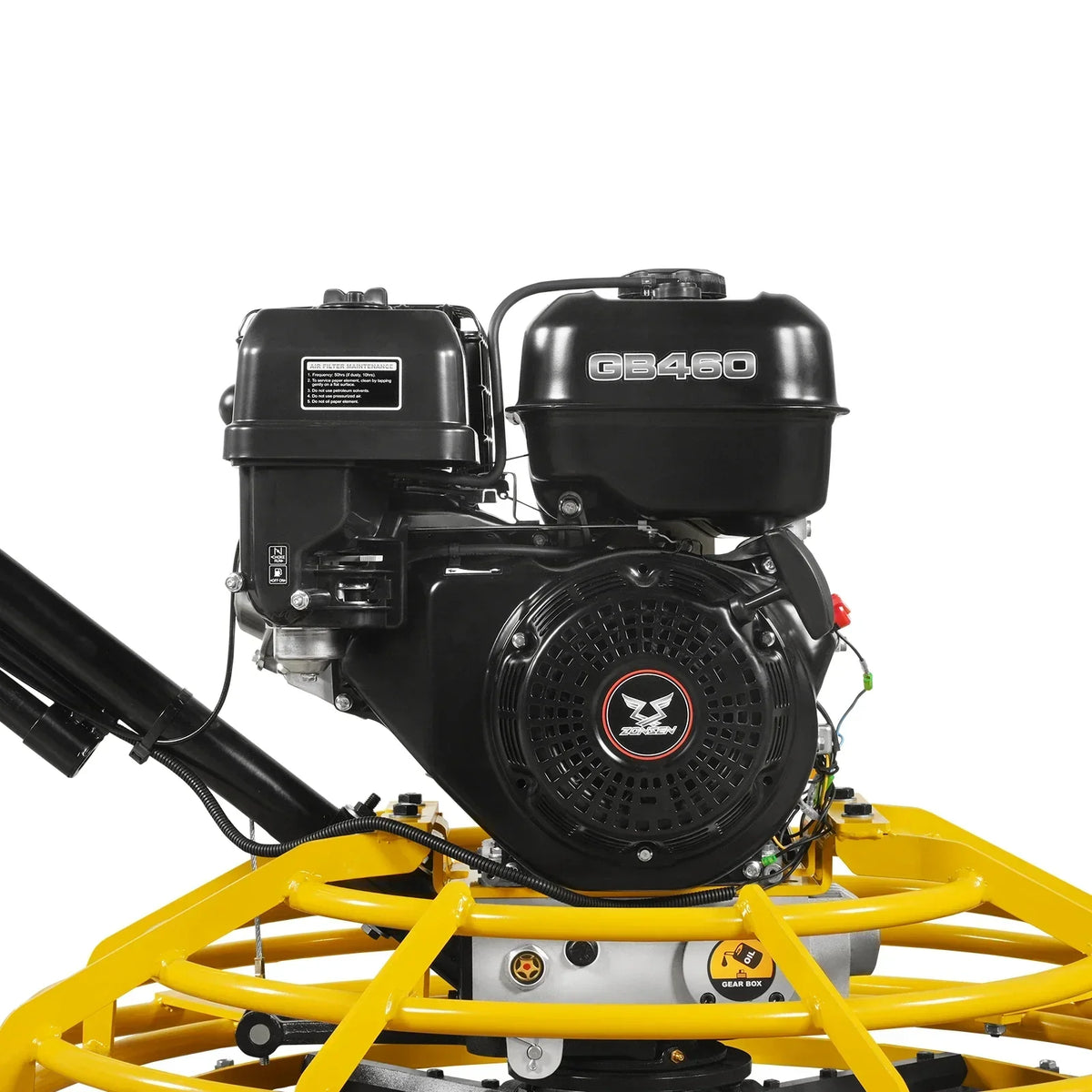 15 HP 44 in Walk-Behind Concrete Power Trowel with Blades and Float Pan, PT46Z